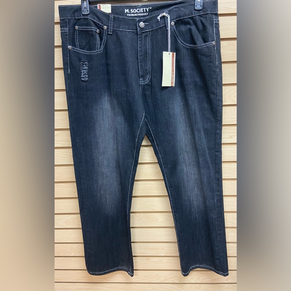 NEW M SOCIETY MEN FASHIONABLE PANTS SIZE 42 INSEAM 32